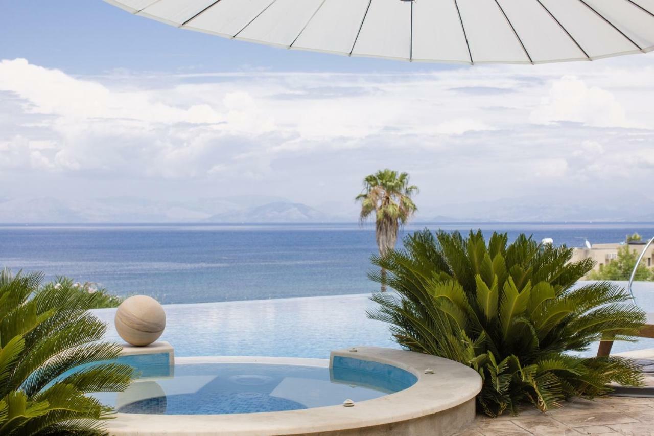 Ionian Pearl Luxury Spa Villa Mesongi Bagian luar foto