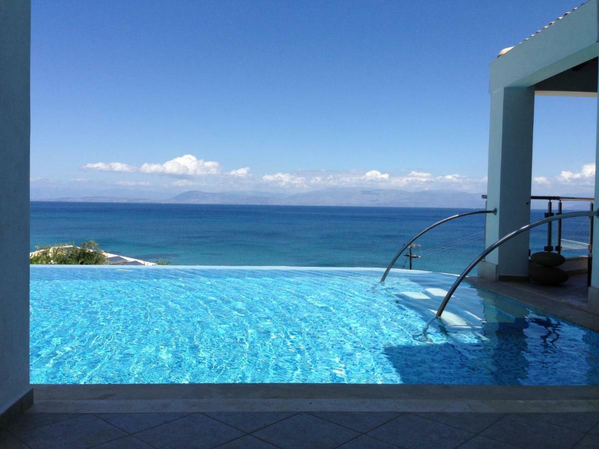 Ionian Pearl Luxury Spa Villa Mesongi Bagian luar foto