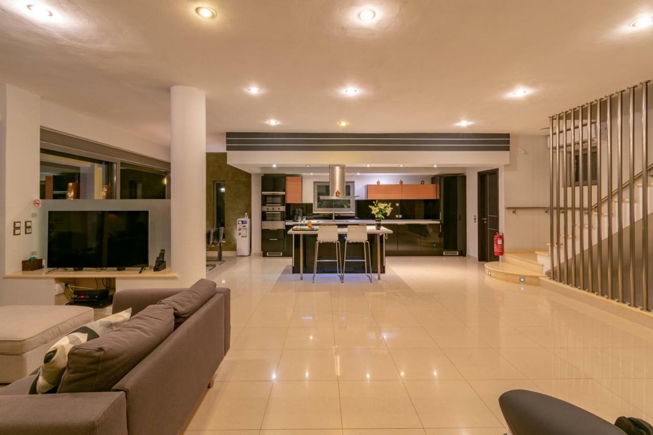 Ionian Pearl Luxury Spa Villa Mesongi Bagian luar foto